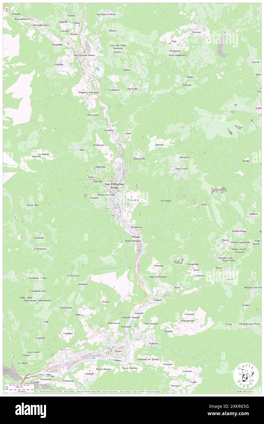 Frasnadello, Provincia di Bergamo, IT, Italie, Lombardie, n 45 50' 6'', N 9 40' 17'', carte, Cartascapes carte publiée en 2024. Explorez Cartascapes, une carte qui révèle la diversité des paysages, des cultures et des écosystèmes de la Terre. Voyage à travers le temps et l'espace, découvrir l'interconnexion du passé, du présent et de l'avenir de notre planète. Banque D'Images