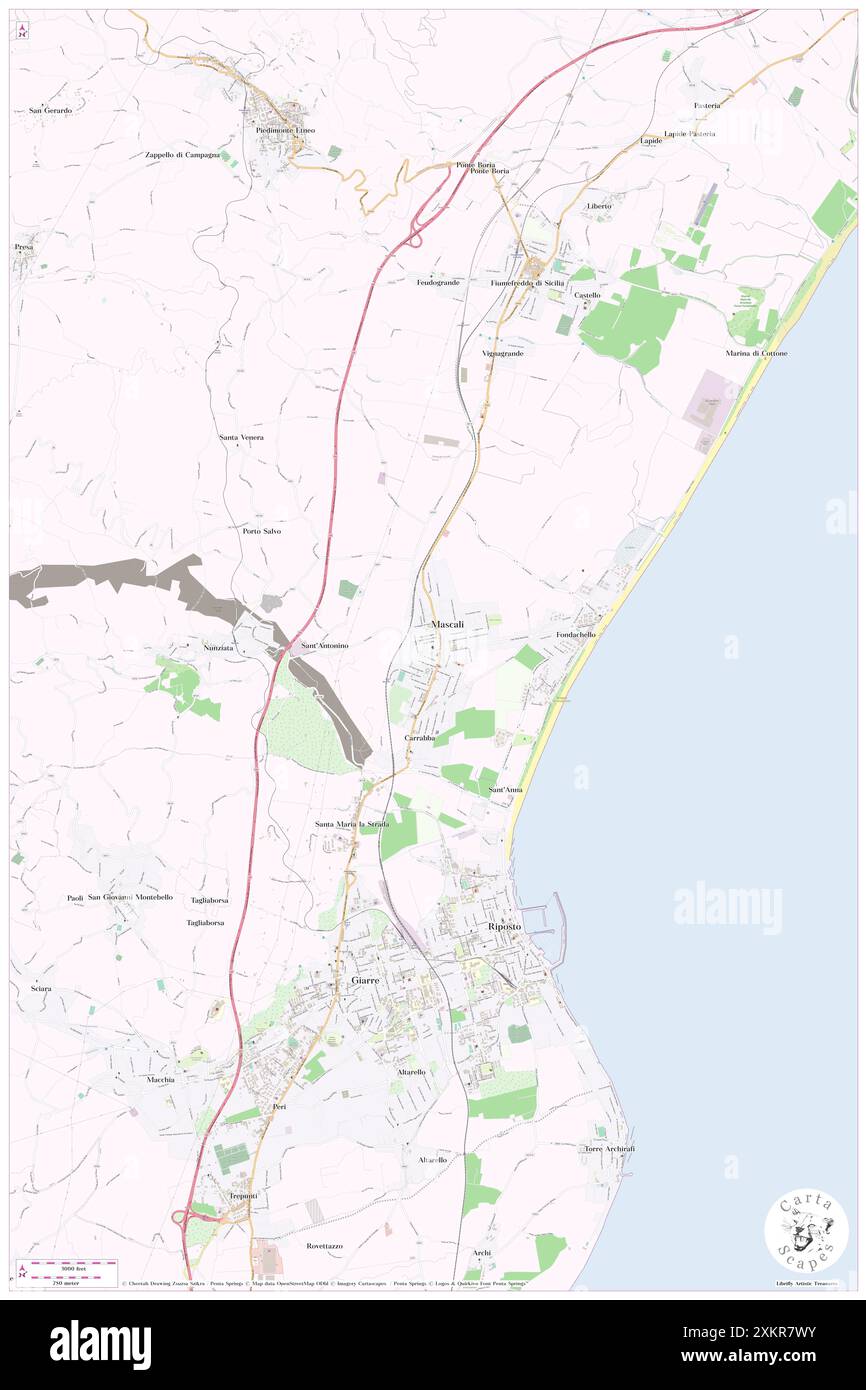 Piazza Duomo, Catane, IT, Italie, Sicile, n 37 45' 28'', N 15 11' 44'', carte, Cartascapes carte publiée en 2024. Explorez Cartascapes, une carte qui révèle la diversité des paysages, des cultures et des écosystèmes de la Terre. Voyage à travers le temps et l'espace, découvrir l'interconnexion du passé, du présent et de l'avenir de notre planète. Banque D'Images