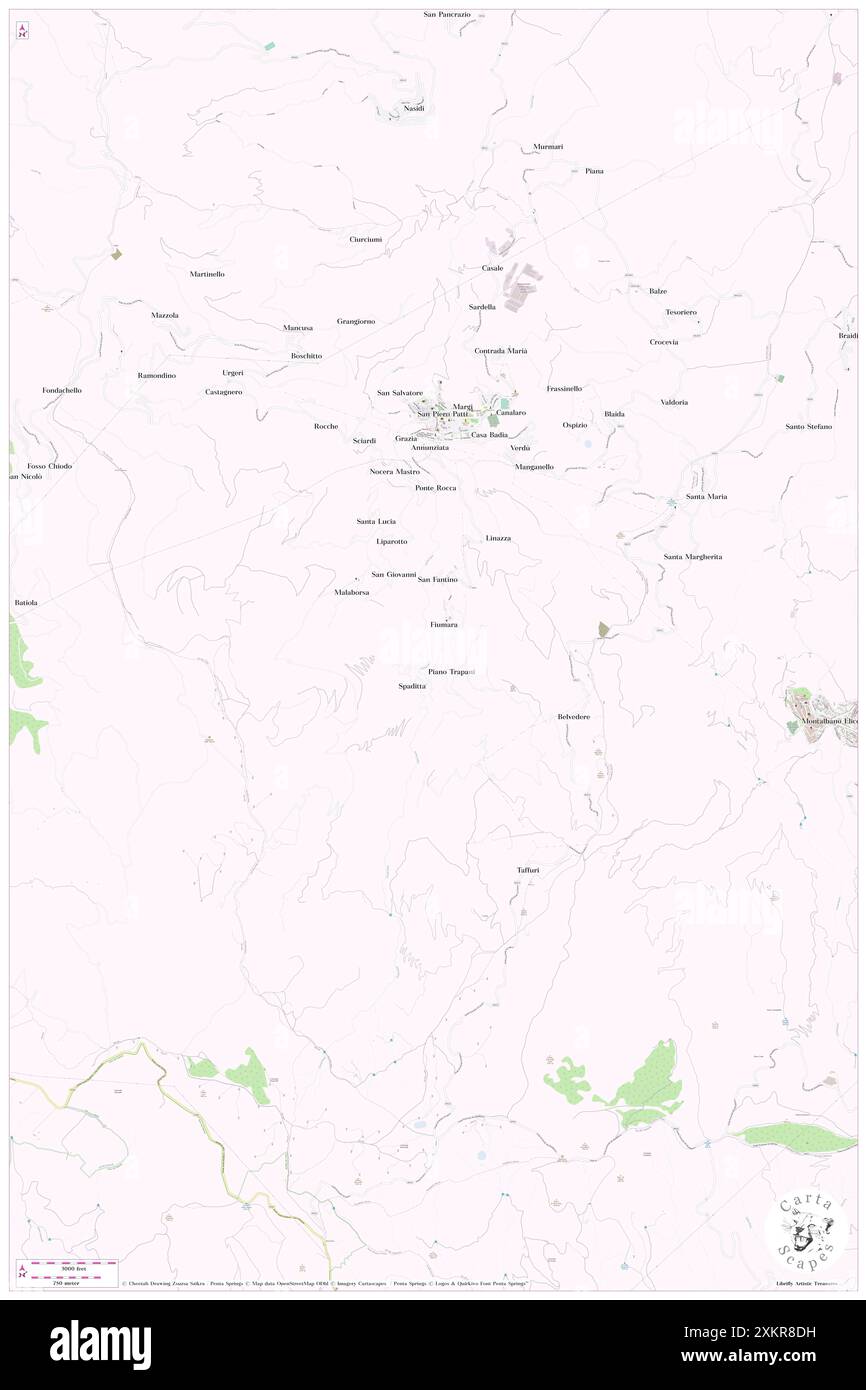 San Piero Patti, Messine, IT, Italie, Sicile, n 38 3' 10'', N 14 58' 12'', carte, Carthascapes carte publiée en 2024. Explorez Cartascapes, une carte qui révèle la diversité des paysages, des cultures et des écosystèmes de la Terre. Voyage à travers le temps et l'espace, découvrir l'interconnexion du passé, du présent et de l'avenir de notre planète. Banque D'Images