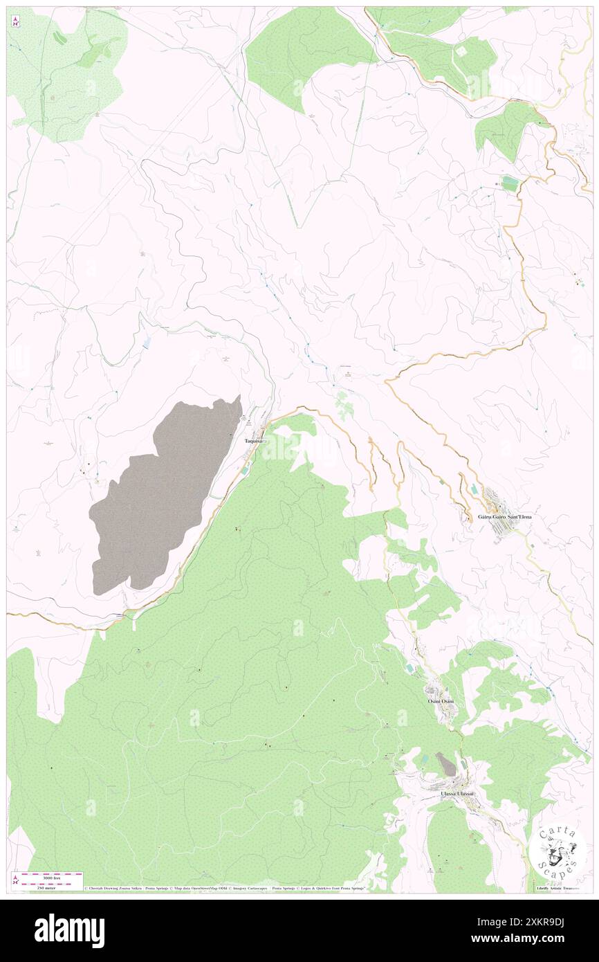 Punta Sarena, IT, Italie, Sardaigne, N 39 51' 20'', N 9 28' 19'', carte, Carthascapes carte publiée en 2024. Explorez Cartascapes, une carte qui révèle la diversité des paysages, des cultures et des écosystèmes de la Terre. Voyage à travers le temps et l'espace, découvrir l'interconnexion du passé, du présent et de l'avenir de notre planète. Banque D'Images