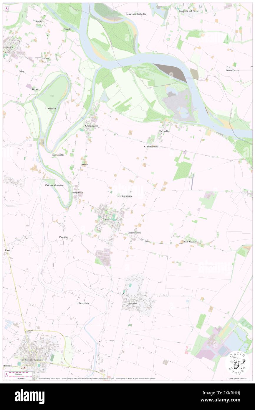 Sottargine, Provincia di Parma, IT, Italie, Emilie-Romagne, n 44 58' 5'', N 10 16' 5'', carte, Cartascapes carte publiée en 2024. Explorez Cartascapes, une carte qui révèle la diversité des paysages, des cultures et des écosystèmes de la Terre. Voyage à travers le temps et l'espace, découvrir l'interconnexion du passé, du présent et de l'avenir de notre planète. Banque D'Images