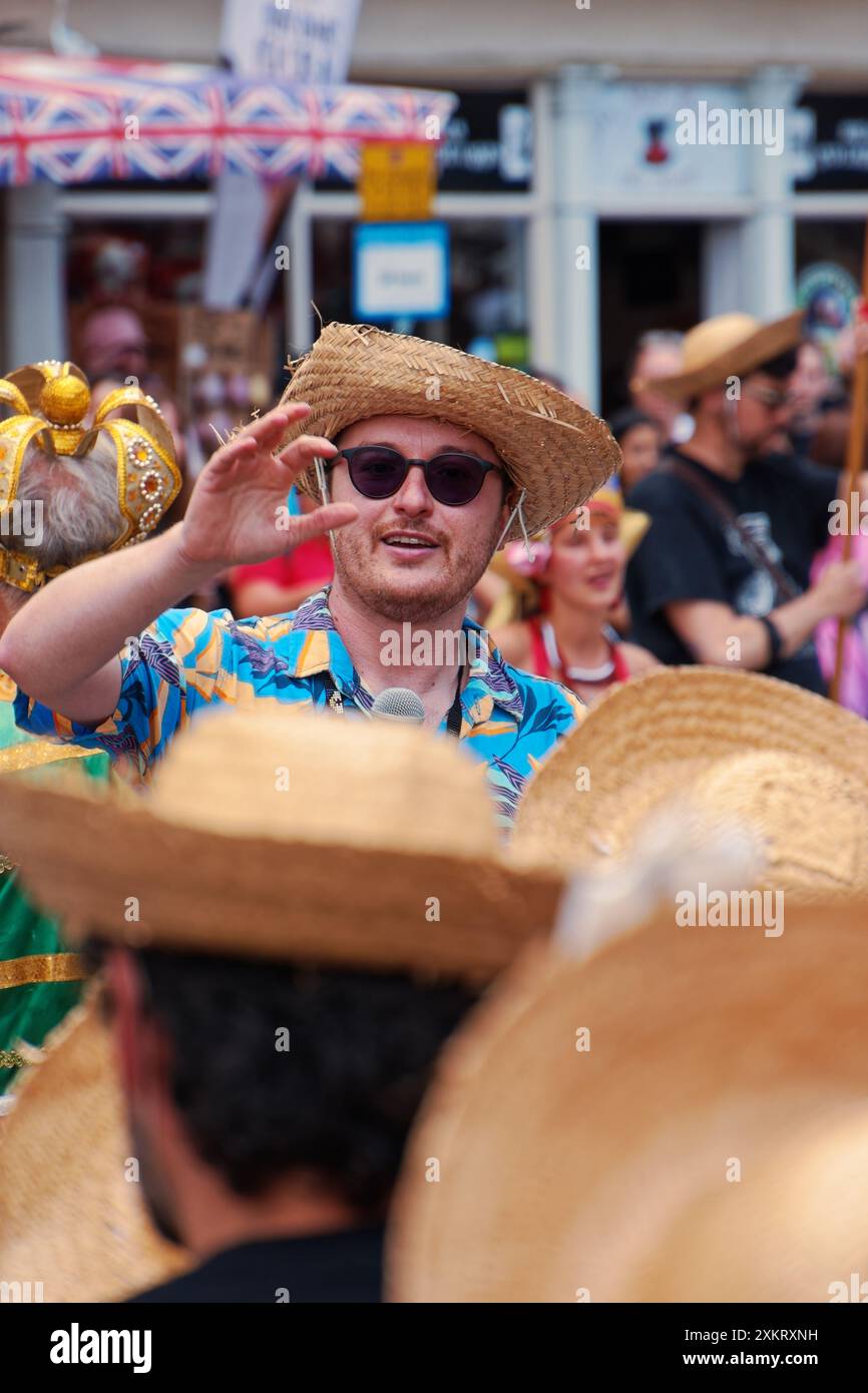 Bain Carnaval 2024 Banque D'Images