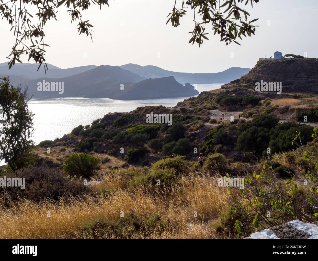 La baie de Milos Banque D'Images