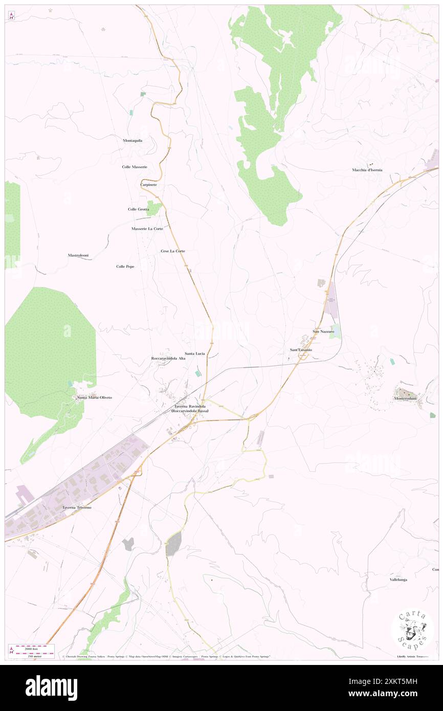 Torrente Lorda, IT, Italie, Molise, N 41 31' 59'', N 14 7' 59'', carte, Carthascapes carte publiée en 2024. Explorez Cartascapes, une carte qui révèle la diversité des paysages, des cultures et des écosystèmes de la Terre. Voyage à travers le temps et l'espace, découvrir l'interconnexion du passé, du présent et de l'avenir de notre planète. Banque D'Images