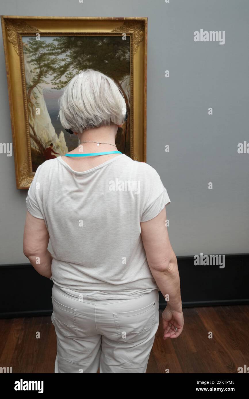 David Caspar Friedrich in der Alten Nationalgalerie GER, 20240724, Symbolbild, Museum,David Caspar Friedrich in der Alten Nationalgalerie, unendliche Landschaften *** David Caspar Friedrich in the Alte Nationalgalerie GER, 20240724, image symbolique, musée,David Caspar Friedrich in the Alte Nationalgalerie, Infinite Landschaften Banque D'Images