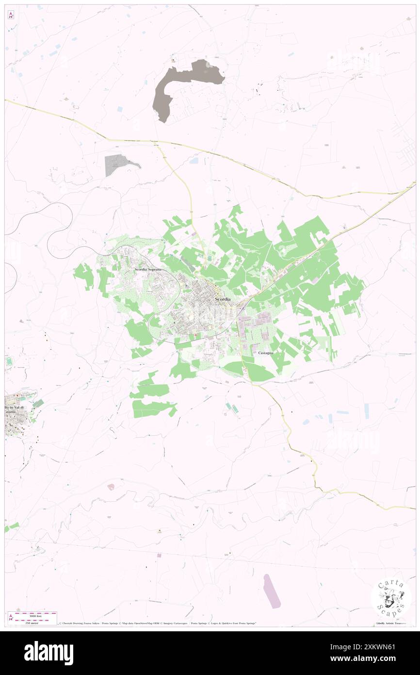 Piazza Regina Margherita, Catane, IT, Italie, Sicile, n 37 17' 35'', N 14 50' 35'', carte, Cartascapes carte publiée en 2024. Explorez Cartascapes, une carte qui révèle la diversité des paysages, des cultures et des écosystèmes de la Terre. Voyage à travers le temps et l'espace, découvrir l'interconnexion du passé, du présent et de l'avenir de notre planète. Banque D'Images