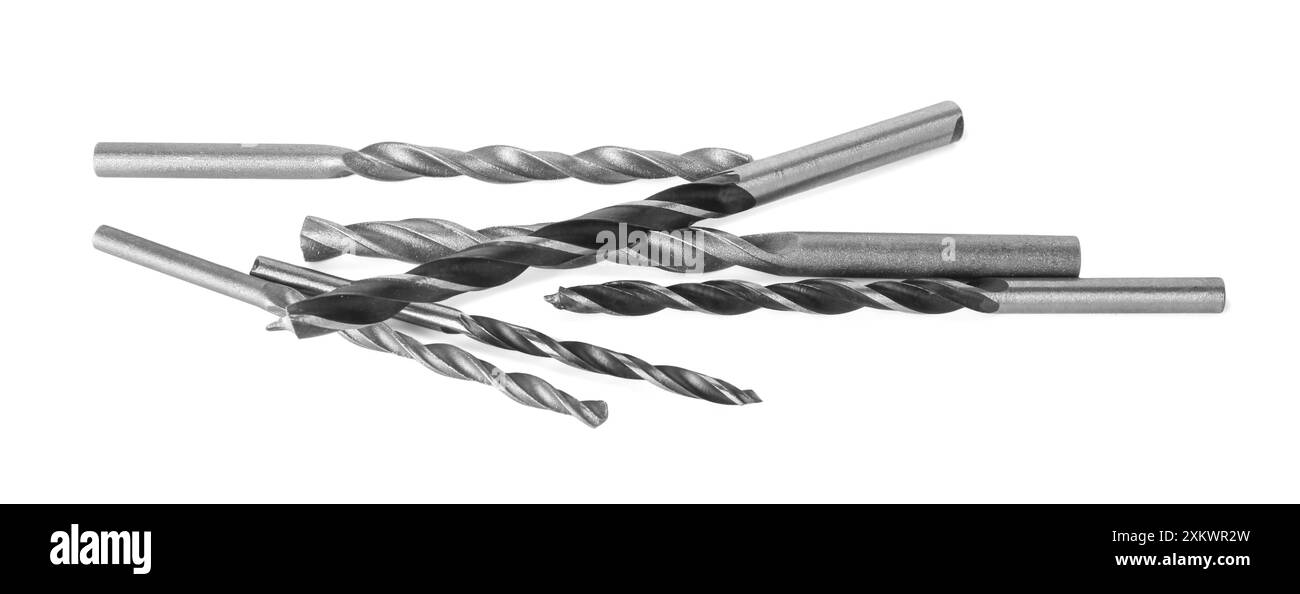 Beaucoup de forets différents isolés sur blanc Banque D'Images