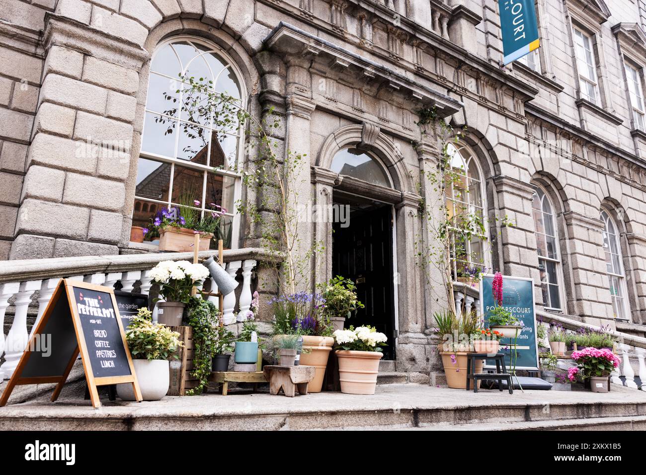 Powerscourt Townhouse Centre à côté de Grafton Street à Dublin, Irlande. Banque D'Images