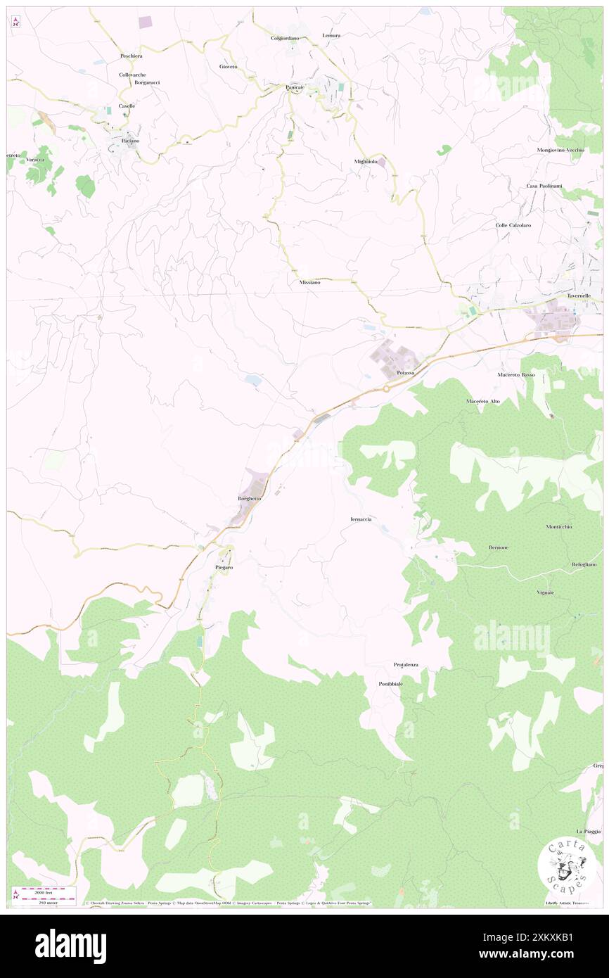 Fosso della Ierna, , IT, Italie, Ombrie, n 42 58' 59'', N 12 5' 59'', carte, Cartascapes carte publiée en 2024. Explorez Cartascapes, une carte qui révèle la diversité des paysages, des cultures et des écosystèmes de la Terre. Voyage à travers le temps et l'espace, découvrir l'interconnexion du passé, du présent et de l'avenir de notre planète. Banque D'Images