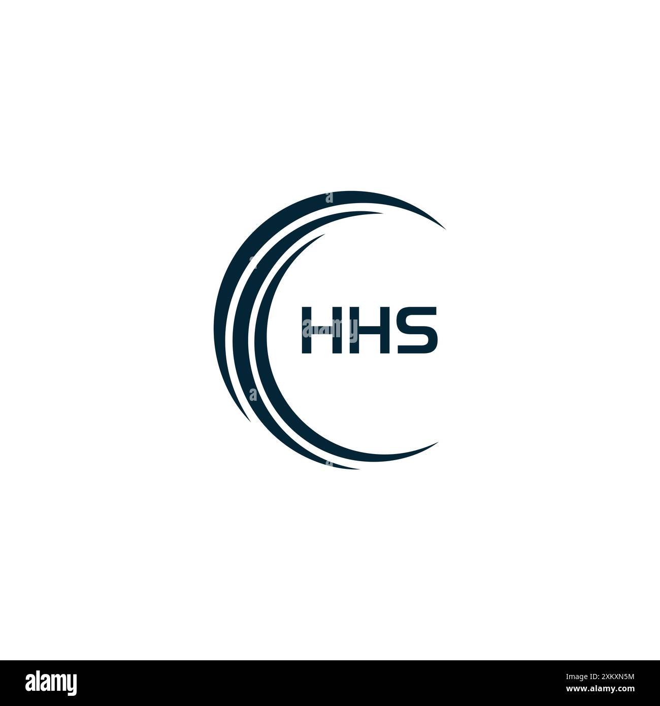 Logo HHS. DESIGN H H S. Lettre HHS blanche. Conception de logo de lettre HHS, H H S H H S conception de logo de lettre en OR, LOGO D'OR, TROIS, style. ensemble de lettres logo Illustration de Vecteur