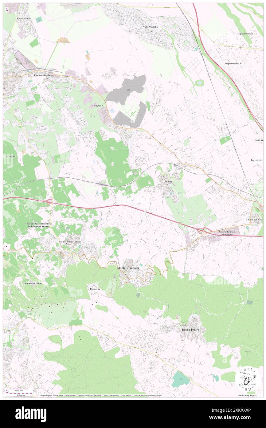 L Ottava, Città metropolitana di Roma capitale, IT, Italie, Latium, N 41 49' 42'', N 12 44' 23'', carte, Cartascapes carte publiée en 2024. Explorez Cartascapes, une carte qui révèle la diversité des paysages, des cultures et des écosystèmes de la Terre. Voyage à travers le temps et l'espace, découvrir l'interconnexion du passé, du présent et de l'avenir de notre planète. Banque D'Images