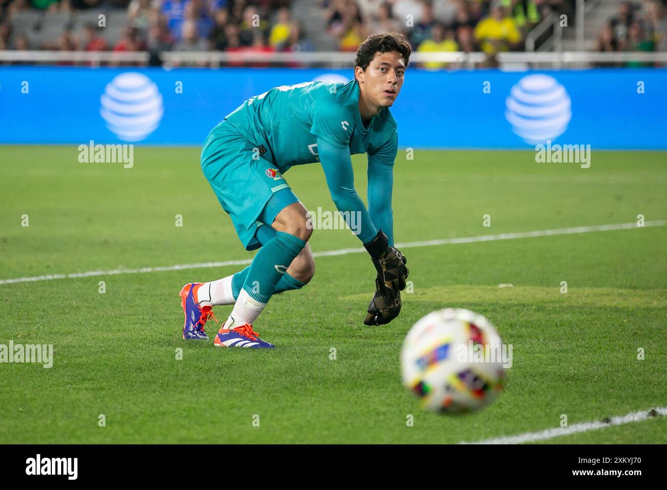 Columbus, Ohio, États-Unis. 24 juillet 2024. Le MLS All-Star Game entre MLS et Liga MX à Lower.com Field. Crédit : Kindell Buchanan/Alamy Live News Banque D'Images