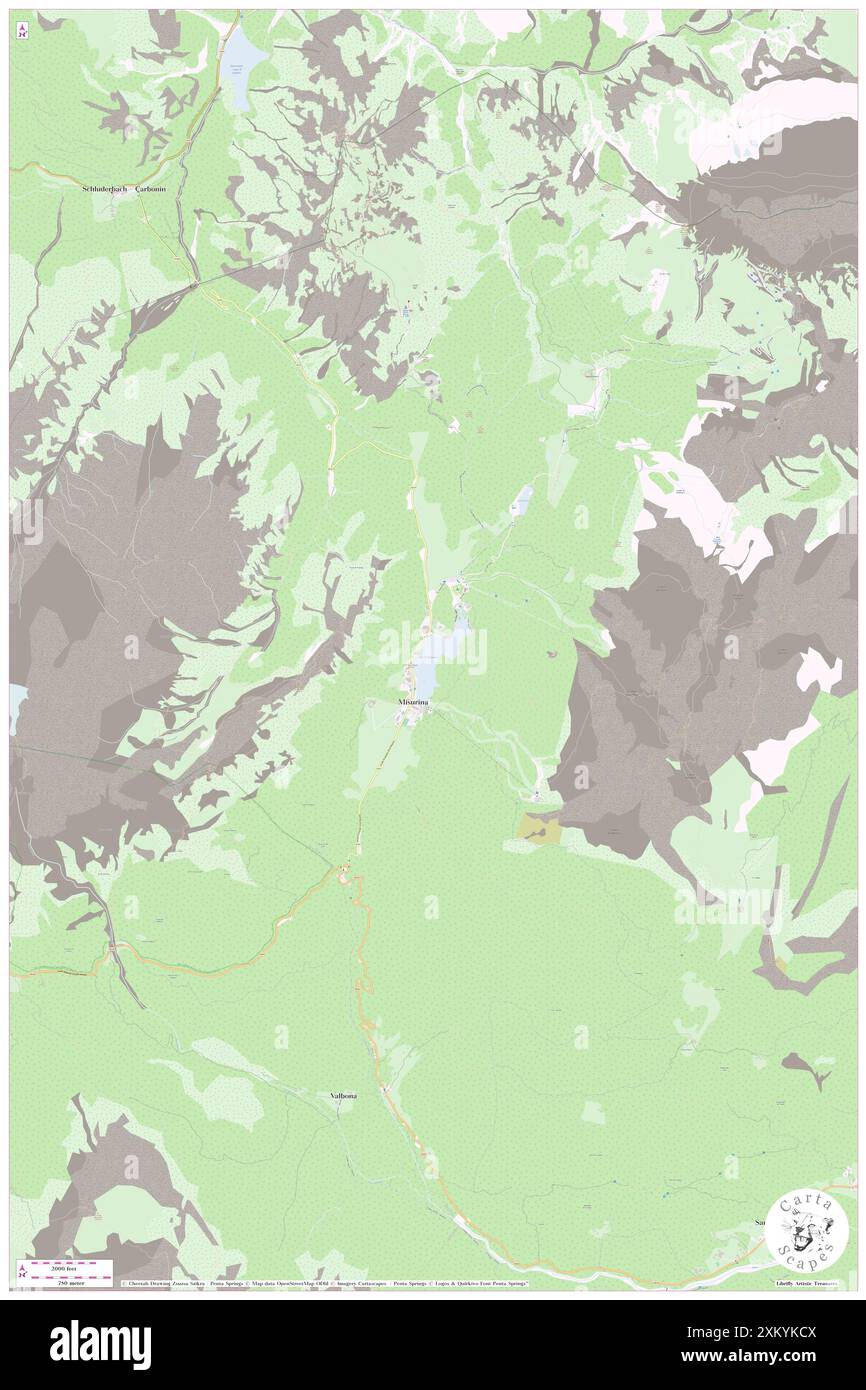 Lago di Misurina, , IT, Italie, Vénétie, n 46 34' 58'', N 12 15' 15'', carte, Cartascapes carte publiée en 2024. Explorez Cartascapes, une carte qui révèle la diversité des paysages, des cultures et des écosystèmes de la Terre. Voyage à travers le temps et l'espace, découvrir l'interconnexion du passé, du présent et de l'avenir de notre planète. Banque D'Images