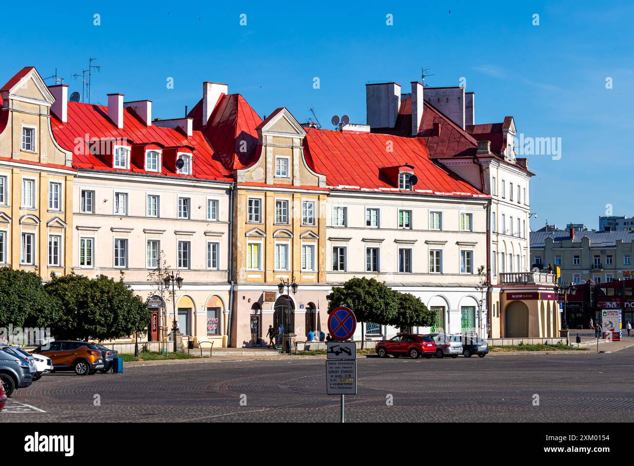 24 juillet 2024 Lublin Pologne. Photo du voyage. Architecture de la ville. Banque D'Images