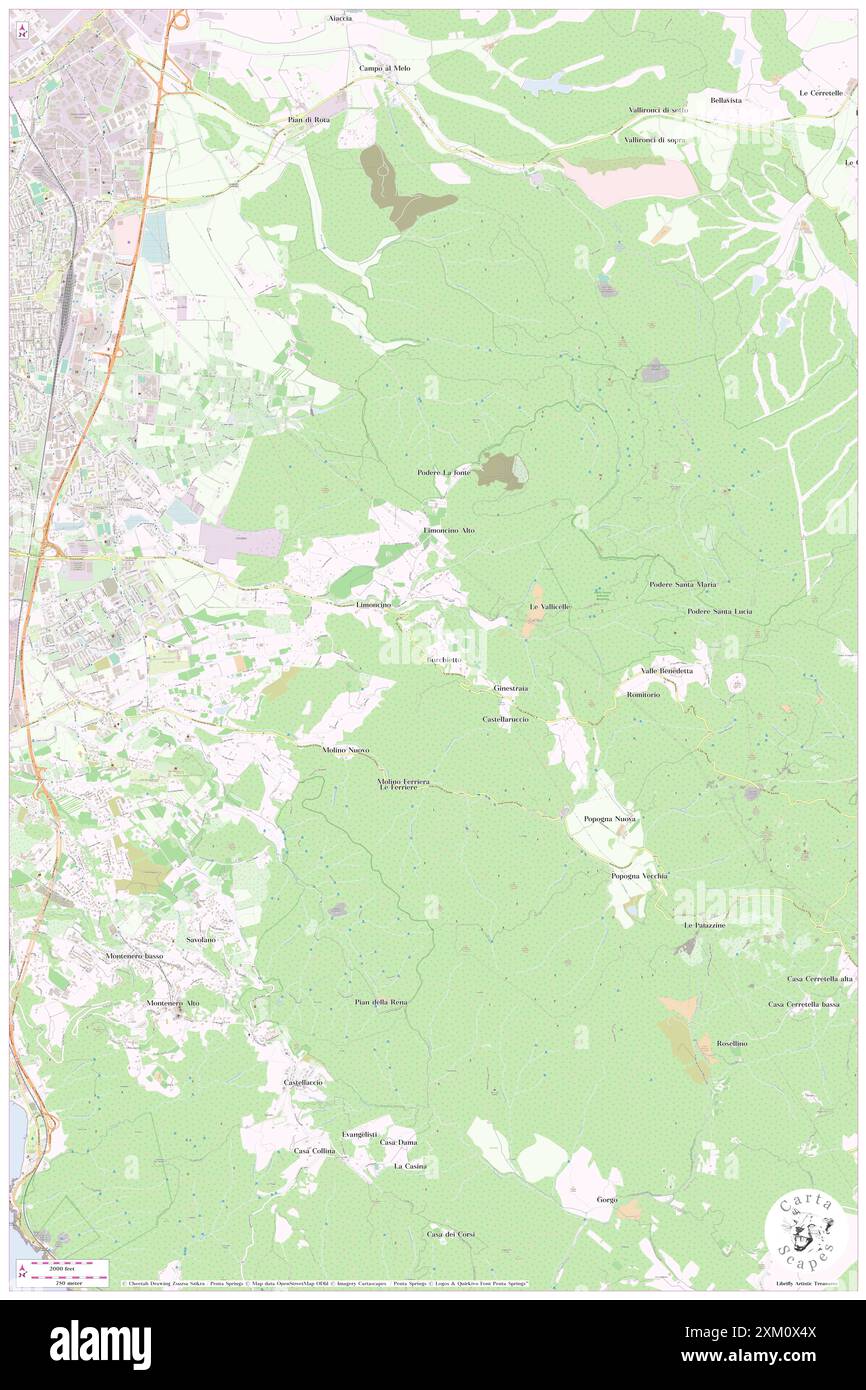 Burchietto, Provincia di Livorno, IT, Italie, Toscane, n 43 31' 24'', N 10 22' 48'', carte, Cartascapes carte publiée en 2024. Explorez Cartascapes, une carte qui révèle la diversité des paysages, des cultures et des écosystèmes de la Terre. Voyage à travers le temps et l'espace, découvrir l'interconnexion du passé, du présent et de l'avenir de notre planète. Banque D'Images