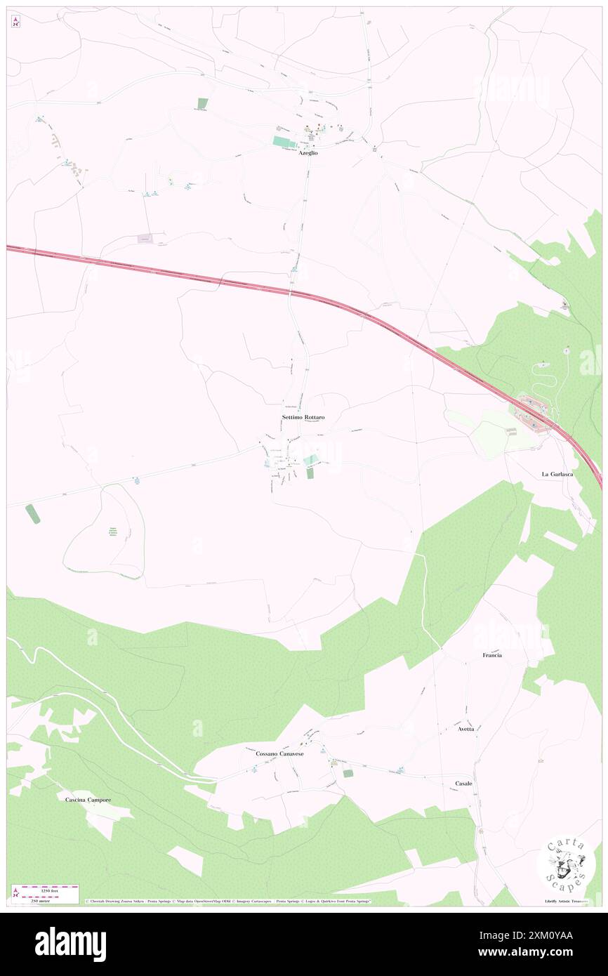 Settimo Rottaro, Turin, IT, Italie, Piémont, n 45 24' 27'', N 7 59' 36'', carte, Cartascapes carte publiée en 2024. Explorez Cartascapes, une carte qui révèle la diversité des paysages, des cultures et des écosystèmes de la Terre. Voyage à travers le temps et l'espace, découvrir l'interconnexion du passé, du présent et de l'avenir de notre planète. Banque D'Images