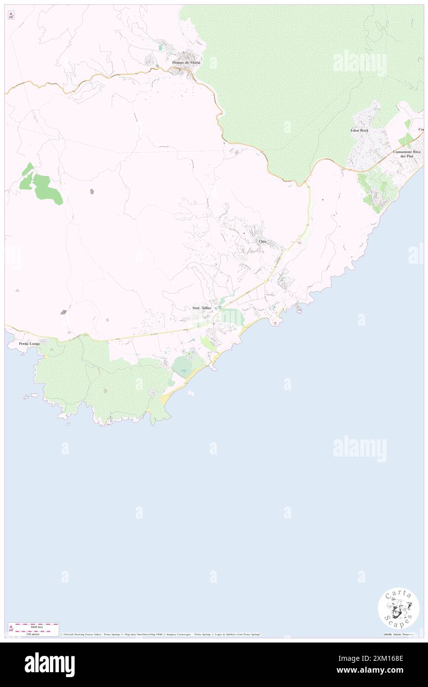 Baia di Chia Resort Sardinia, Curio Collection by Hilton, Provincia del Sud Sardegna, IT, Italy, Sardaigne, N 38 53' 44'', N 8 52' 12'', map, Carthascapes Map publié en 2024. Explorez Cartascapes, une carte qui révèle la diversité des paysages, des cultures et des écosystèmes de la Terre. Voyage à travers le temps et l'espace, découvrir l'interconnexion du passé, du présent et de l'avenir de notre planète. Banque D'Images