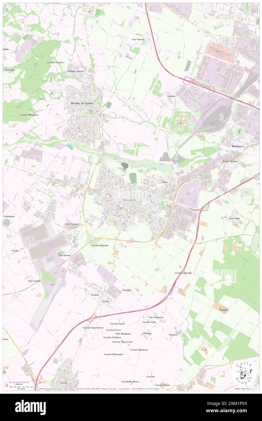 Teatro Sandro Pertini, Turin, IT, Italie, Piémont, n 45 0' 28'', N 7 32' 15'', carte, Carthascapes carte publiée en 2024. Explorez Cartascapes, une carte qui révèle la diversité des paysages, des cultures et des écosystèmes de la Terre. Voyage à travers le temps et l'espace, découvrir l'interconnexion du passé, du présent et de l'avenir de notre planète. Banque D'Images