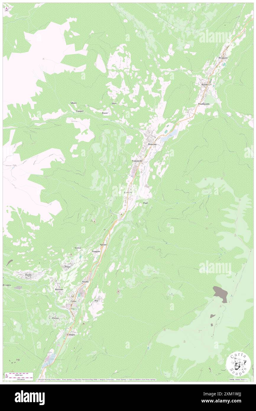 Lardaro, Provincia autonoma di Trento, IT, Italy, Trentin-Haut-Adige, N 45 58' 12'', N 10 39' 40'', map, Carthascapes map publié en 2024. Explorez Cartascapes, une carte qui révèle la diversité des paysages, des cultures et des écosystèmes de la Terre. Voyage à travers le temps et l'espace, découvrir l'interconnexion du passé, du présent et de l'avenir de notre planète. Banque D'Images