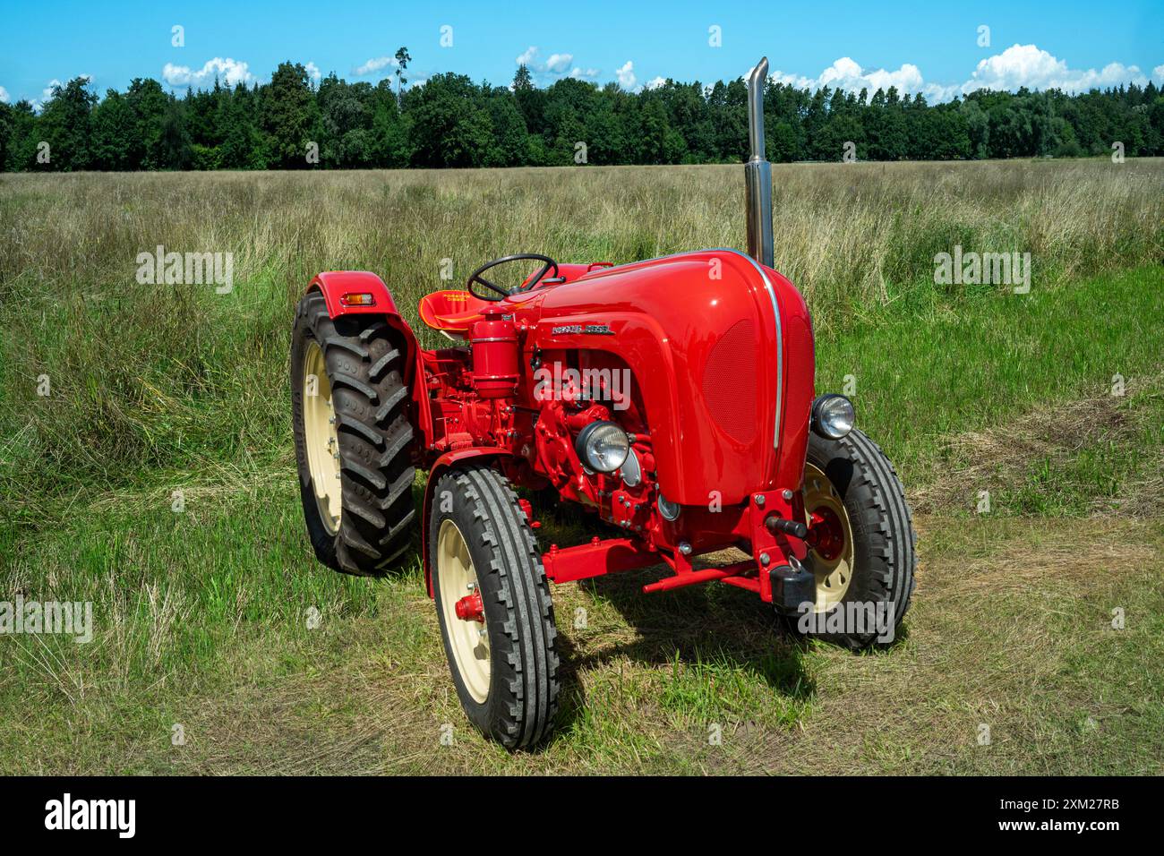Histori Porsche-Diesel Super Export 329 tracteur, cylindrée , 2625, bhp, 35, année de construction, 1961–1963 Banque D'Images