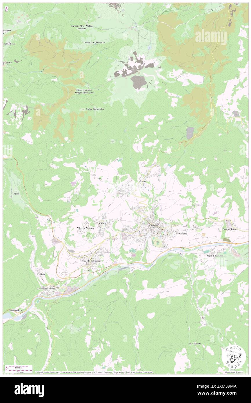 Daiano, Provincia autonoma di Trento, IT, Italy, Trentin-Haut-Adige, N 46 18' 5'', N 11 26' 56'', map, Carthascapes map publié en 2024. Explorez Cartascapes, une carte qui révèle la diversité des paysages, des cultures et des écosystèmes de la Terre. Voyage à travers le temps et l'espace, découvrir l'interconnexion du passé, du présent et de l'avenir de notre planète. Banque D'Images