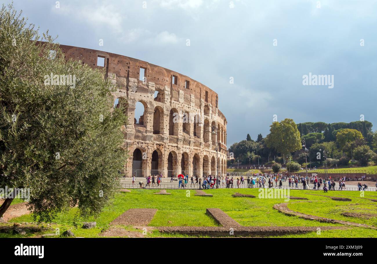 Le Colisée, Rome, Italie Banque D'Images