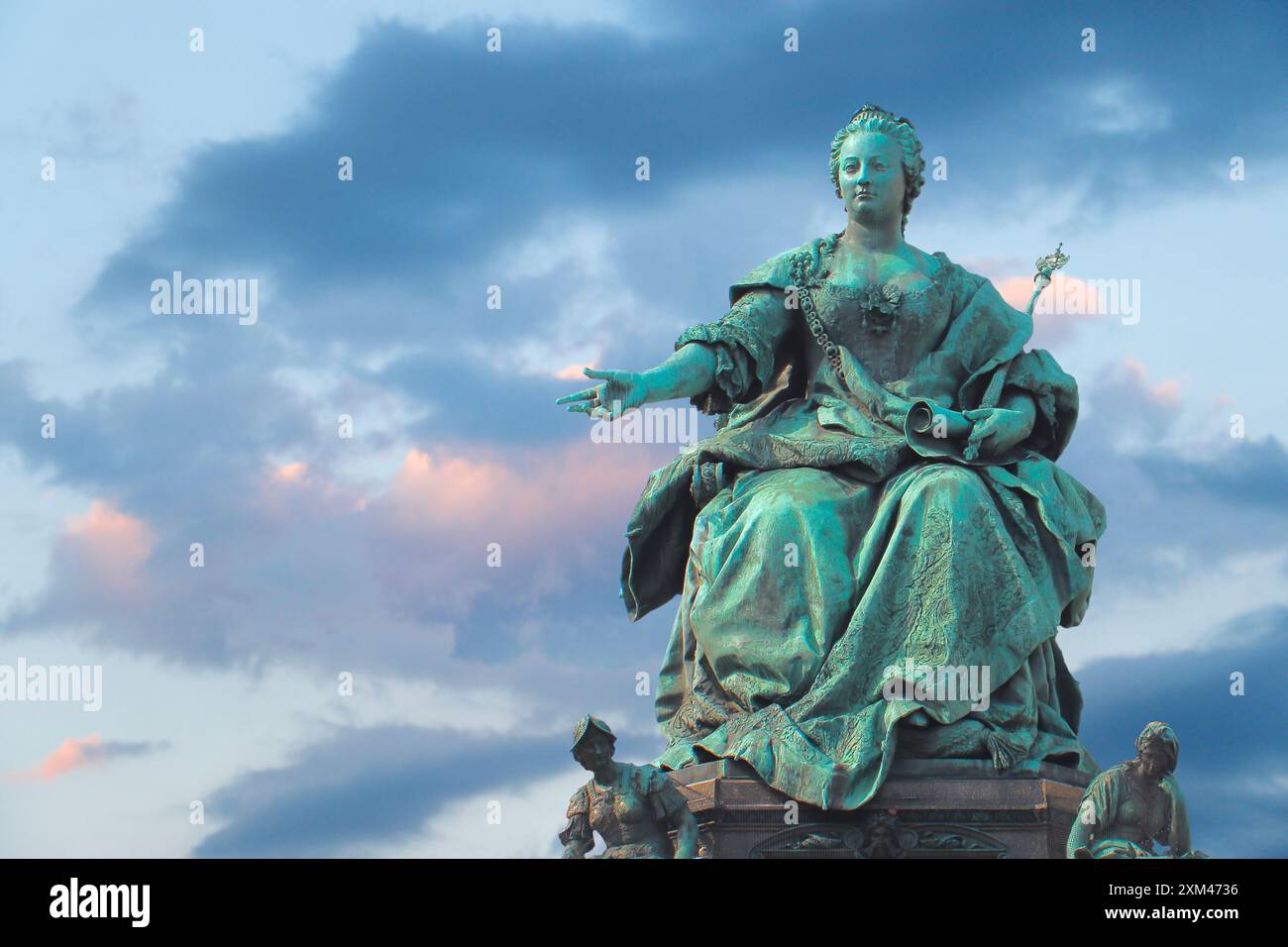 Maria theresia Kaiserin von Österreich, Denkmal à Wien Banque D'Images