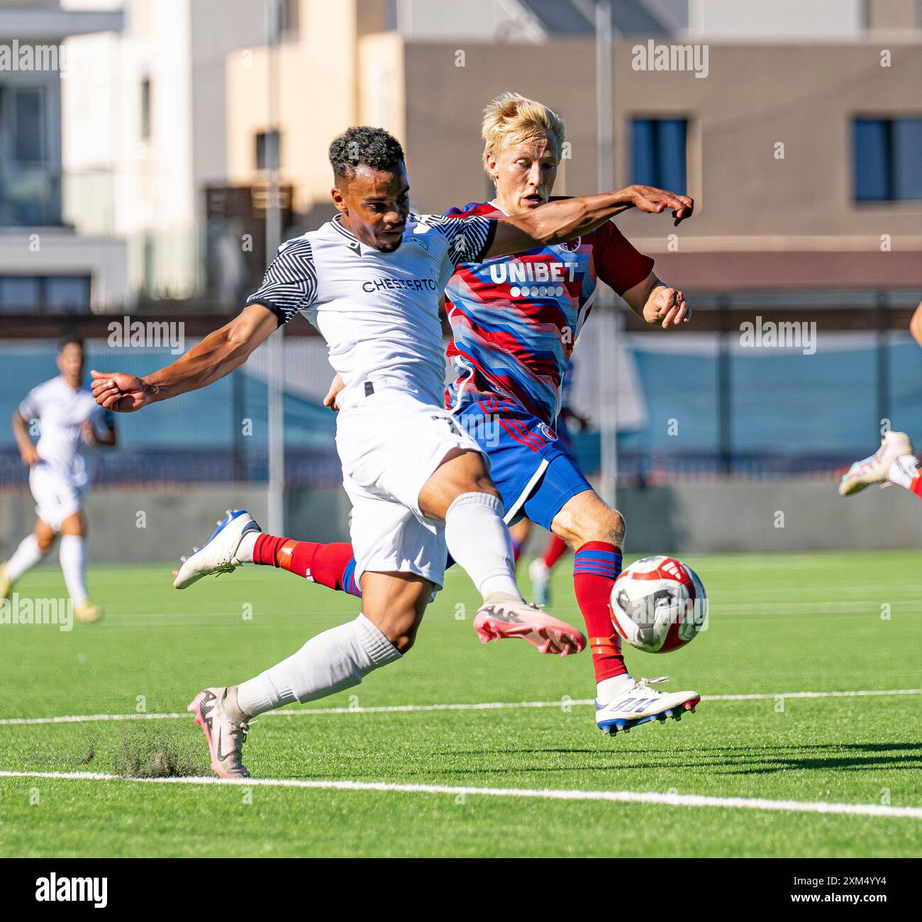 FC Magpies vs FK Copenhagen - Europa Conference League Qualifiers- 25/7/24 Banque D'Images