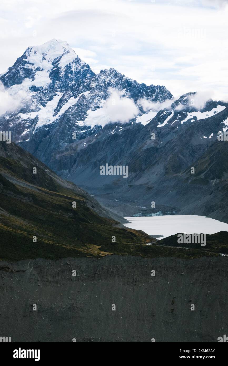 Parc national d'Aoraki/Mount Cook Banque D'Images