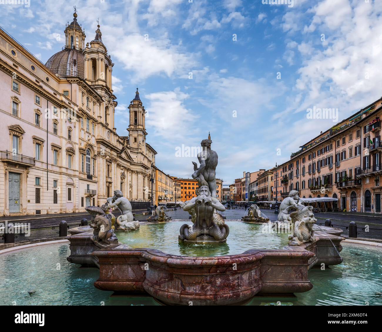 La belle Piazza Navona à Rome Banque D'Images