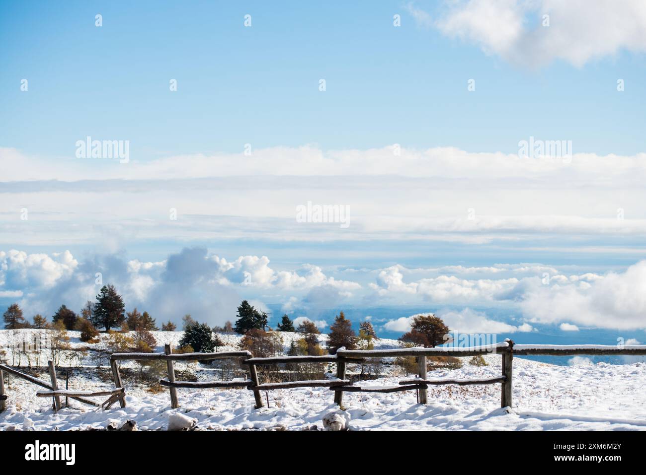 Montagne Mottarone, Piémont, Italie du Nord Banque D'Images