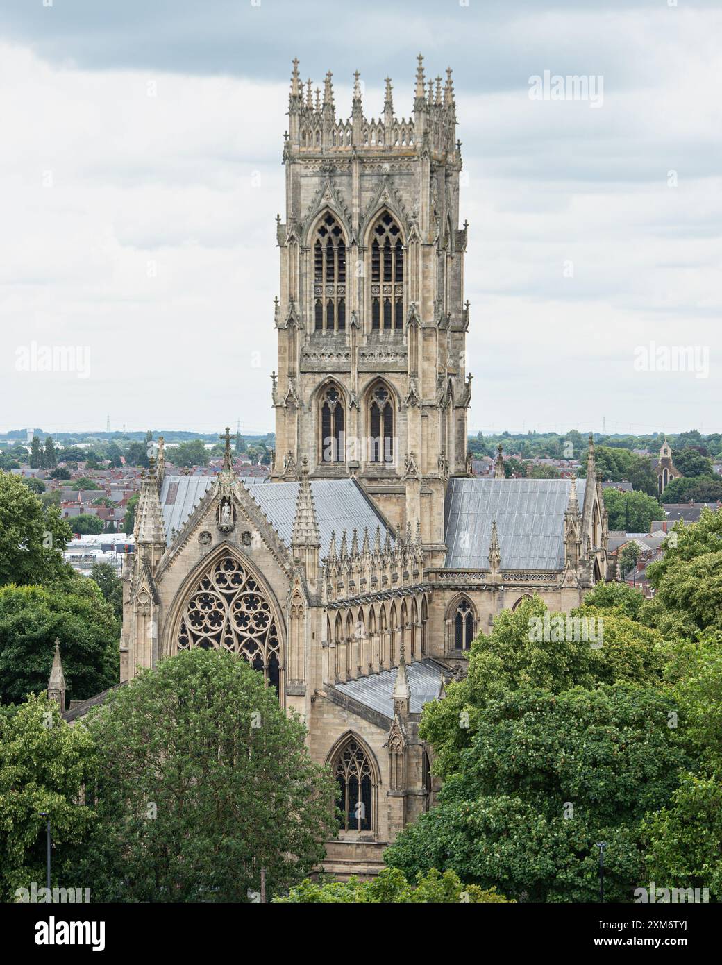 Doncaster Minster Banque D'Images