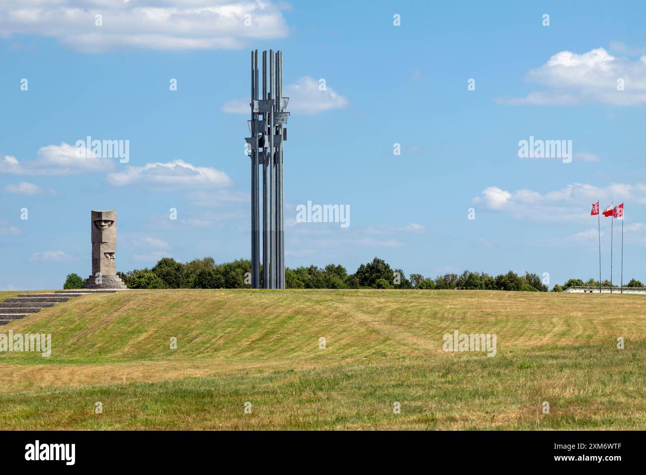 Mémorial pour les forces polono-lituaniennes remporte l'ordre des chevaliers teutoniques Banque D'Images