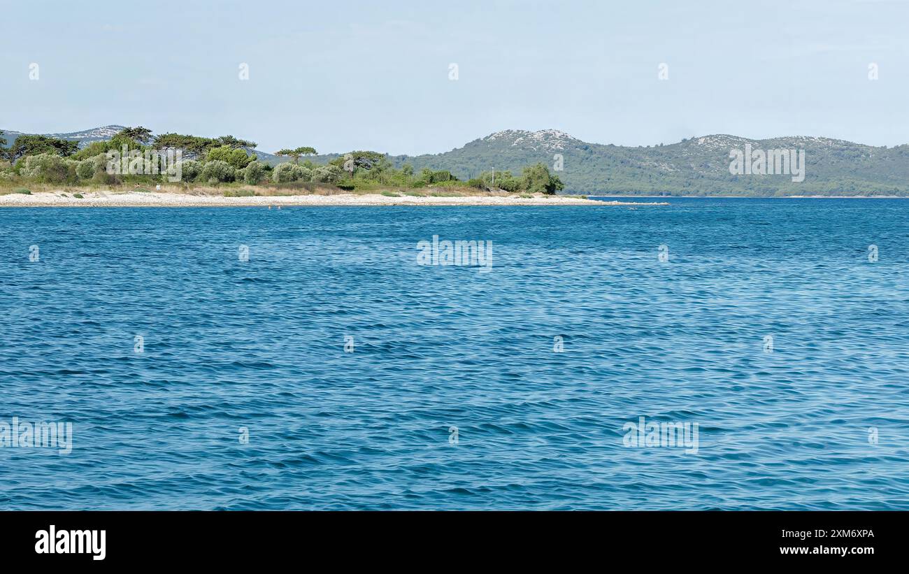 Une matinée sur la baie de Zadar Banque D'Images