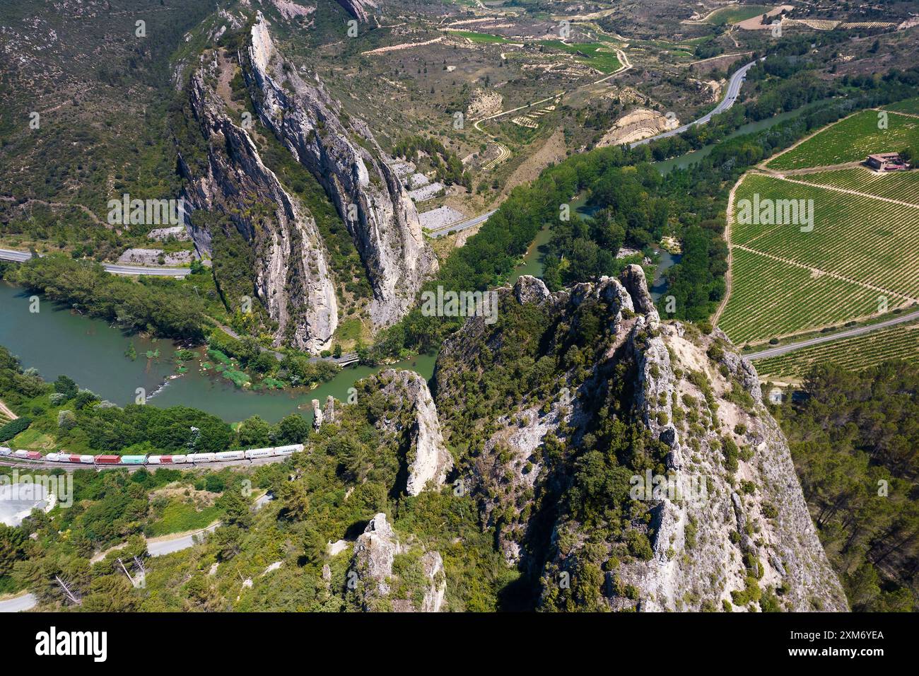 Montagne San Felices à Haro, la Rioja, Espagne Banque D'Images