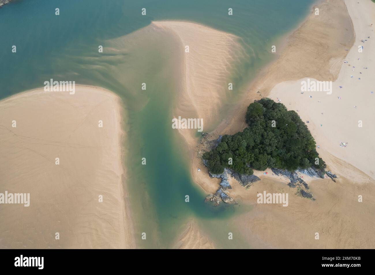 Parc naturel Urdaibai, Bizkaia, pays Basque, Espagne Banque D'Images