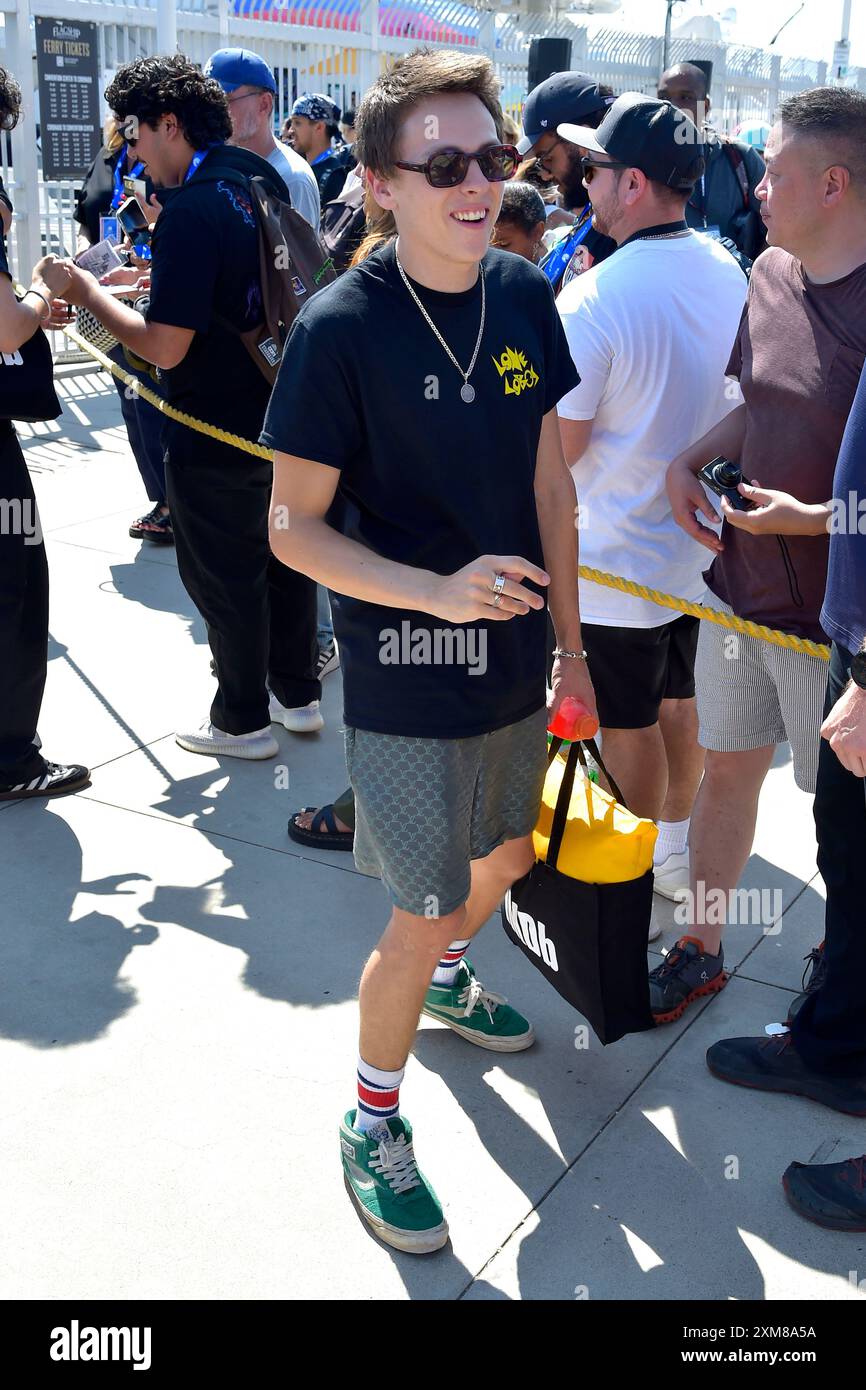 Jacob Bertrand auf der San Diego Comic-Con International 2024 AM IMDB Boot. San Diego, 25.07.2024 Banque D'Images