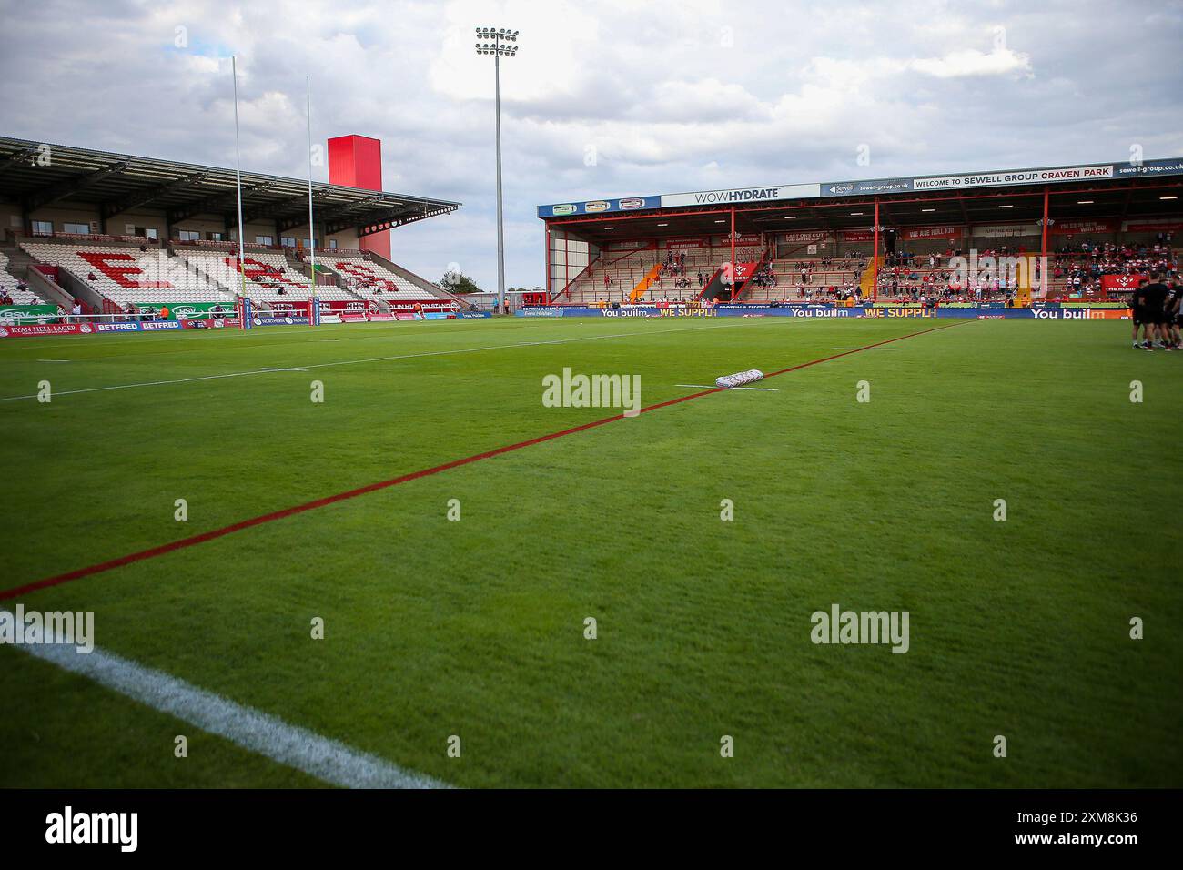 Hull, Royaume-Uni. 26 juillet 2024. General Stadium View ** lors du match de Super League entre Hull KR et London Broncos au Sewell Group Craven Park, Hull, Royaume-Uni le 26 juillet 2024. Photo de Simon Hall. Utilisation éditoriale uniquement, licence requise pour une utilisation commerciale. Aucune utilisation dans les Paris, les jeux ou les publications d'un club/ligue/joueur. Crédit : UK Sports pics Ltd/Alamy Live News Banque D'Images