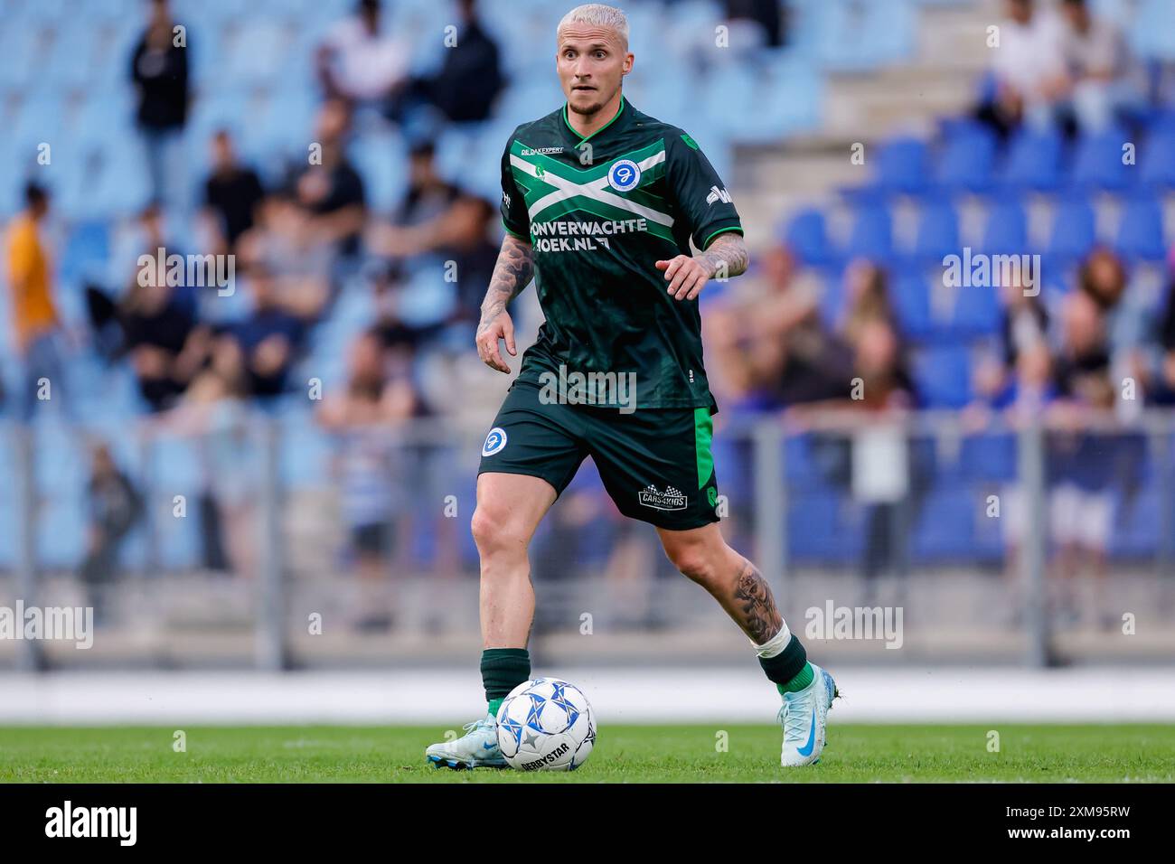 Zwolle, pays-Bas. 26 juillet 2024. ZWOLLE, PAYS-BAS - JUILLET 26 : Alexander Buttner de Graafschap lors du match amical de pré-saison entre PEC Zwolle et de Graafschap au MAC3Parkstadion le 26 juillet 2024 à Zwolle, pays-Bas. (Photo de Raymond Smit/Orange Pictures) crédit : Orange pics BV/Alamy Live News Banque D'Images