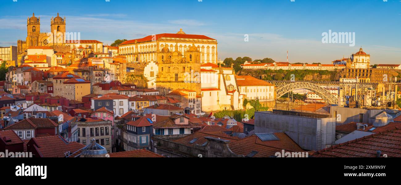 Porto est la deuxième plus grande ville du Portugal après Lisbonne Banque D'Images