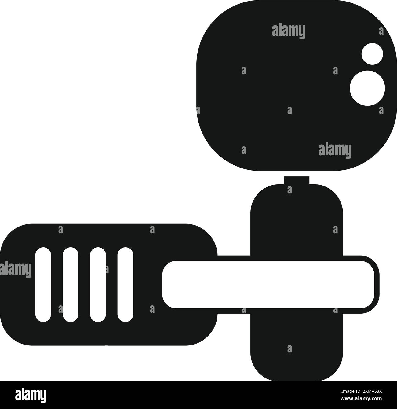 Caméra embarquée compacte conçue pour immortaliser des moments palpitants lors d'activités dynamiques Illustration de Vecteur