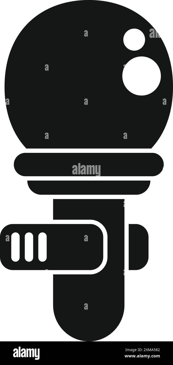 Icône de moteur de bateau représente le moteur qui alimente un bateau, lui permettant de se déplacer dans l'eau Illustration de Vecteur