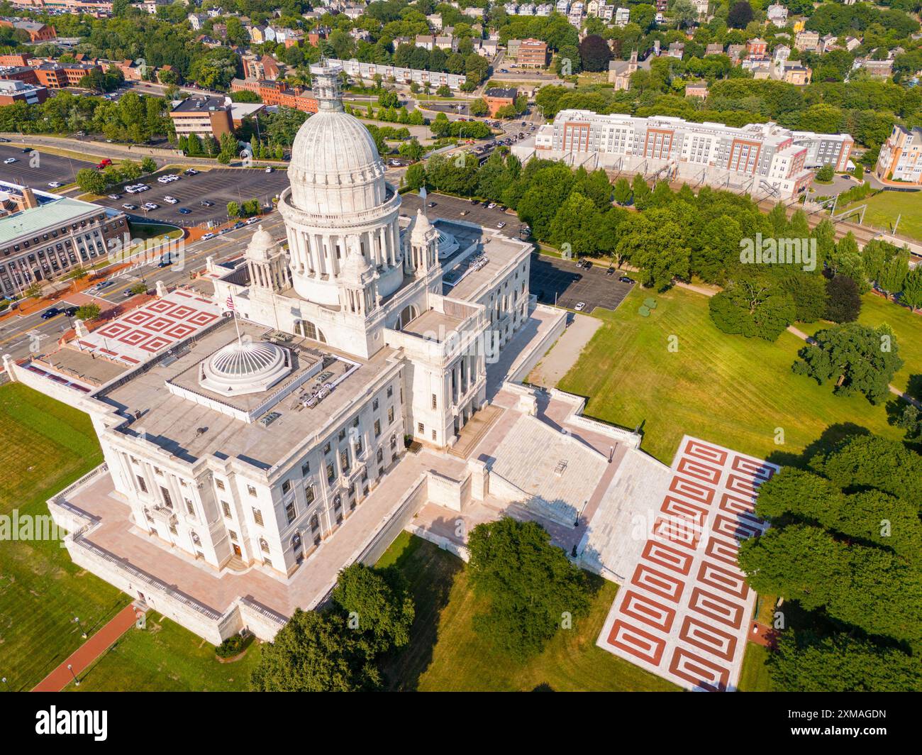 Rhode Island State House. Bâtiment du Capitole vers 2024 Banque D'Images