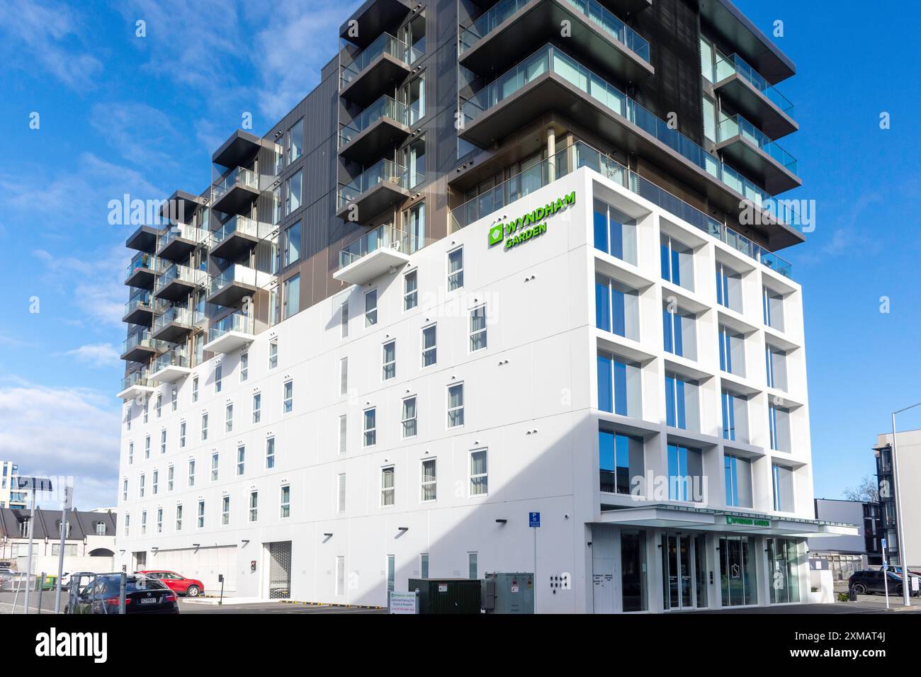 Wyndham Garden Christchurch City Hotel, Kilmore Street, Christchurch Central, Christchurch, Canterbury, nouvelle-Zélande Banque D'Images