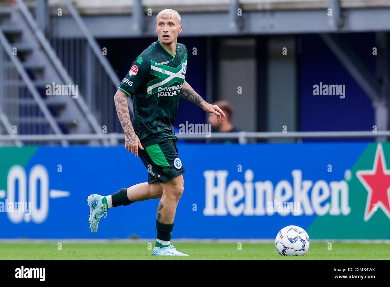 Zwolle, pays-Bas. 26 juillet 2024. ZWOLLE, PAYS-BAS - JUILLET 26 : Alexander Buttner de Graafschap lors du match amical de pré-saison entre PEC Zwolle et de Graafschap au MAC3Parkstadion le 26 juillet 2024 à Zwolle, pays-Bas. (Photo de Raymond Smit/Orange Pictures) crédit : Orange pics BV/Alamy Live News Banque D'Images