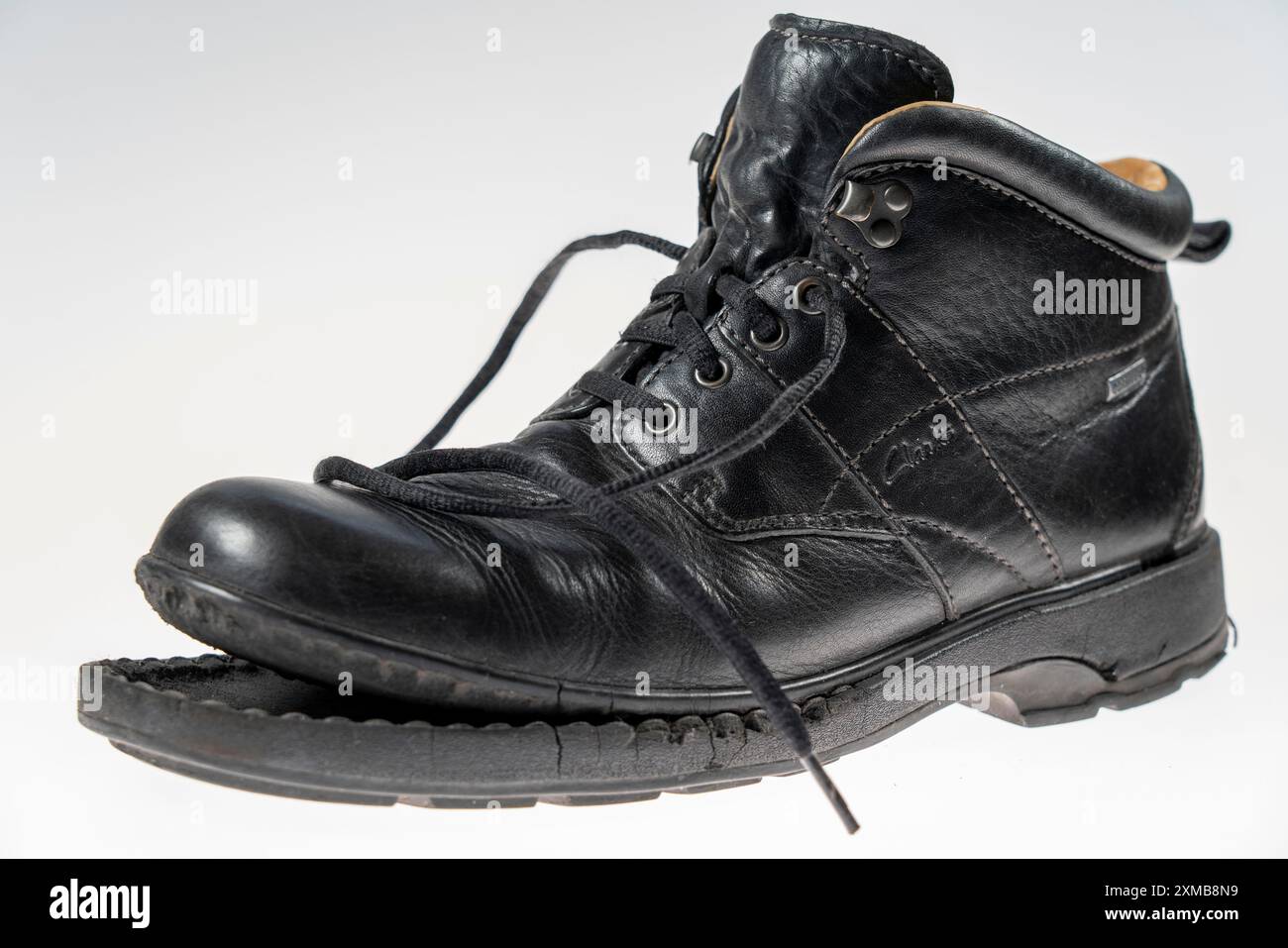 Chaussure, avec semelle détachée Banque D'Images