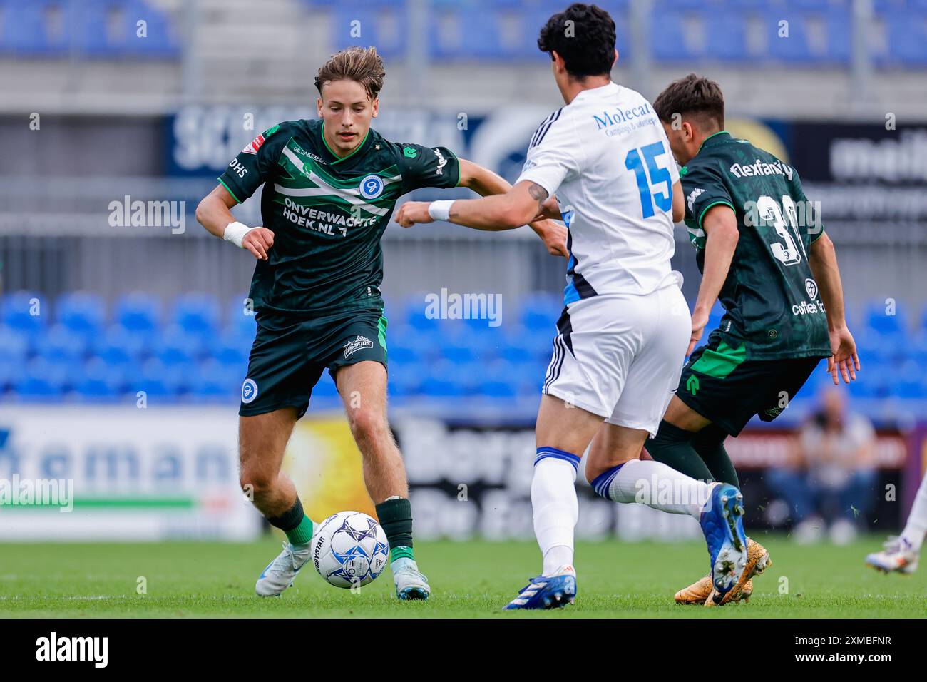 Zwolle, pays-Bas. 26 juillet 2024. ZWOLLE, PAYS-BAS - JUILLET 26 : Jesse van de Haar de Graafschap lors du match amical de pré-saison entre Pec Zwolle et de Graafschap au MAC3Parkstadion le 26 juillet 2024 à Zwolle, pays-Bas. (Photo de Raymond Smit/Orange Pictures) crédit : Orange pics BV/Alamy Live News Banque D'Images