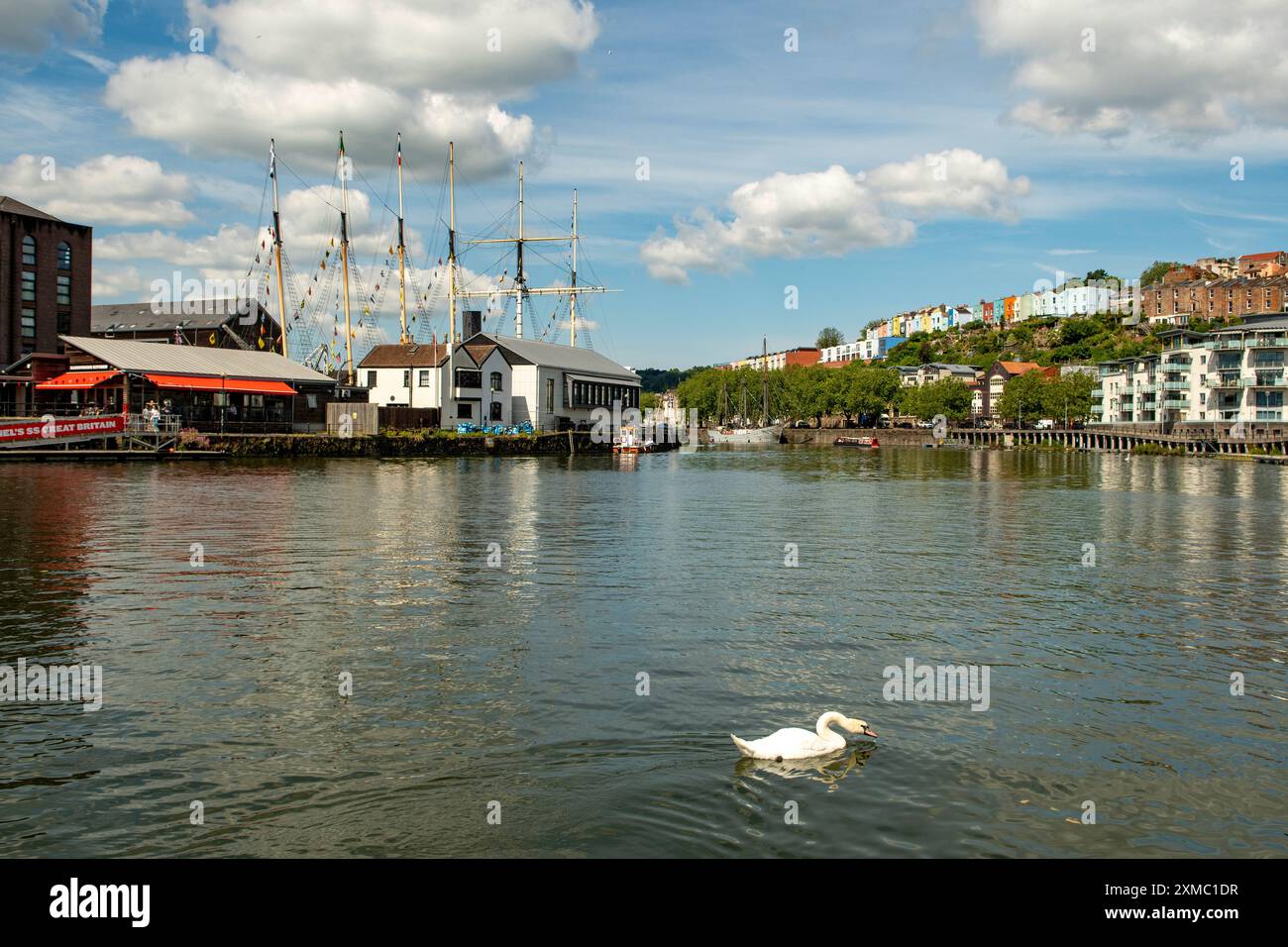 Inner Harbour, Bristol, Somerset, Angleterre Banque D'Images