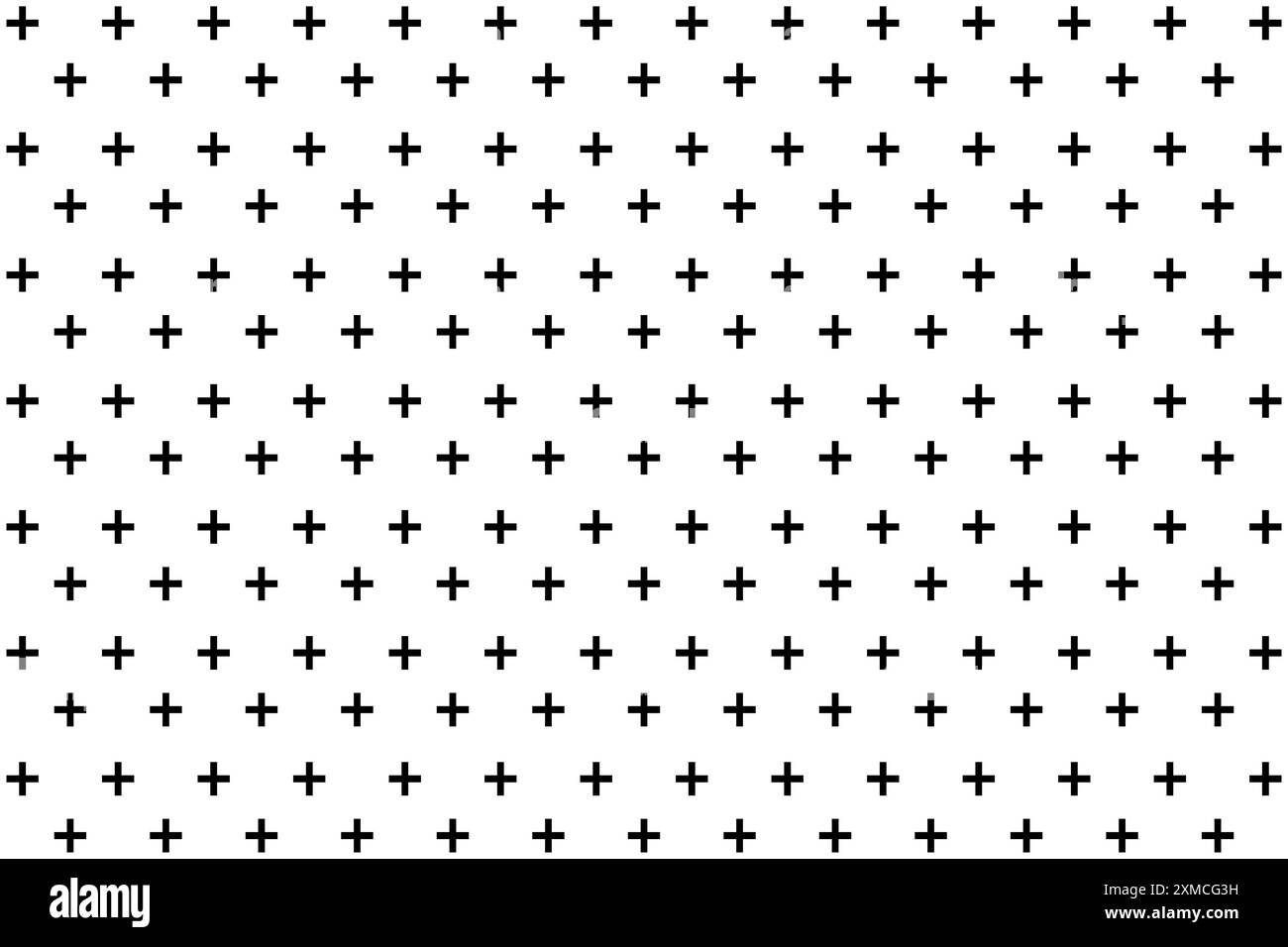Plus symboles illustration vectorielle de motif de fond sans couture. Illustration de Vecteur