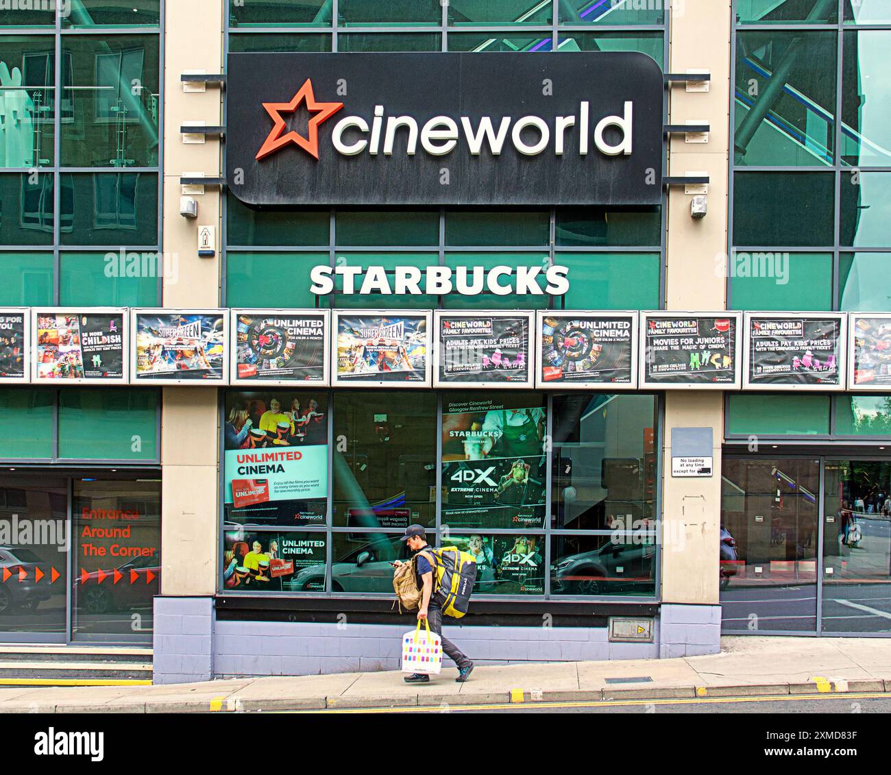 Glasgow, Écosse, Royaume-Uni. 27 juillet 2024 : Cineworld en difficulté annonce des fermetures dans un contexte financier médiocre. Crédit Gerard Ferry /Alamy Live News Banque D'Images